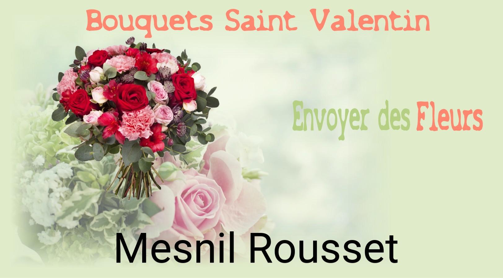 Roses de Saint-Valentin livrées à Mesnil-Rousset